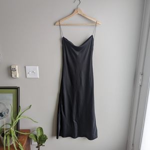 Stelen Black Delicate Midi Dress